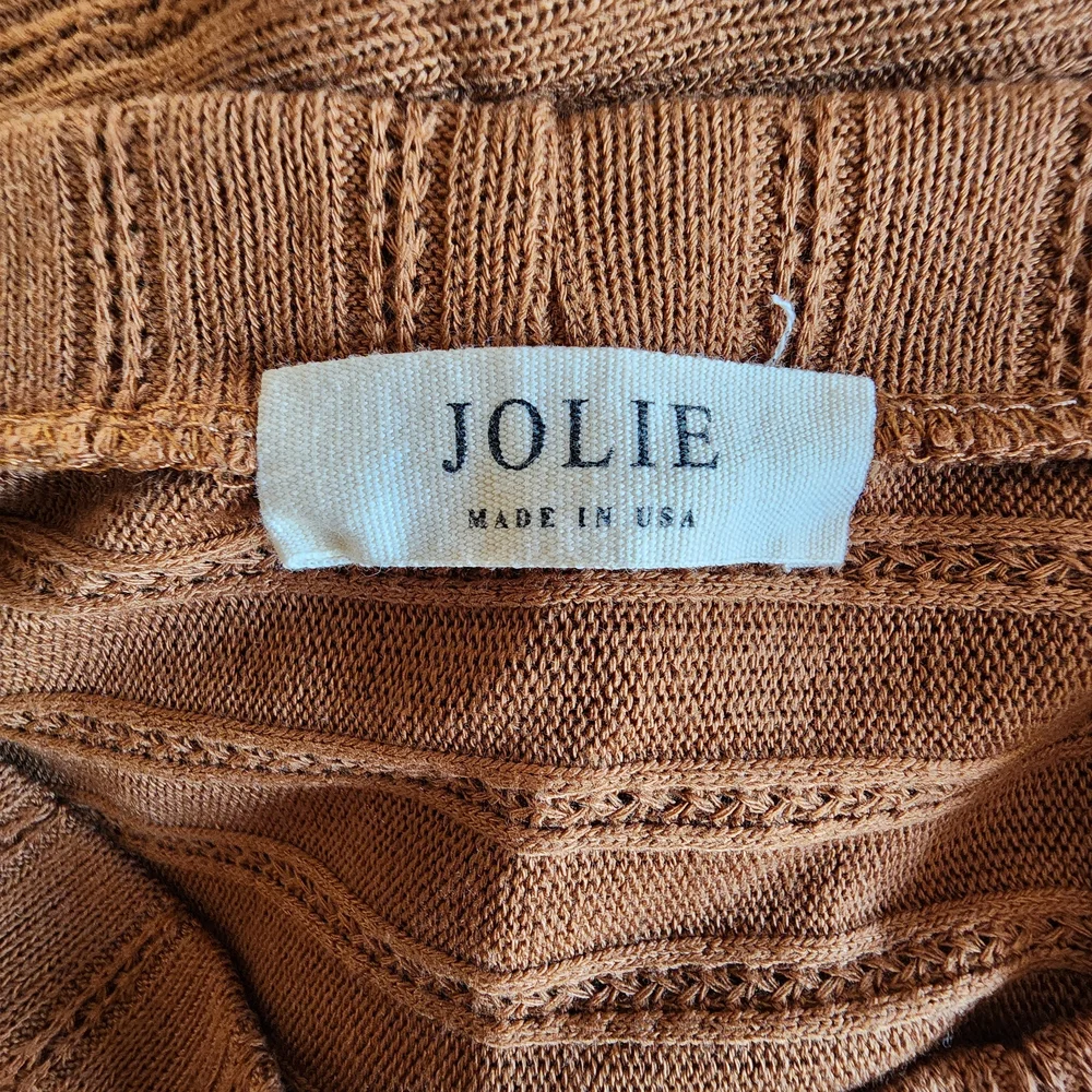 🎀Jolie - Women's Brown Crew Neck Sweater - Junior's Small🎀 - Picture 3 of 5